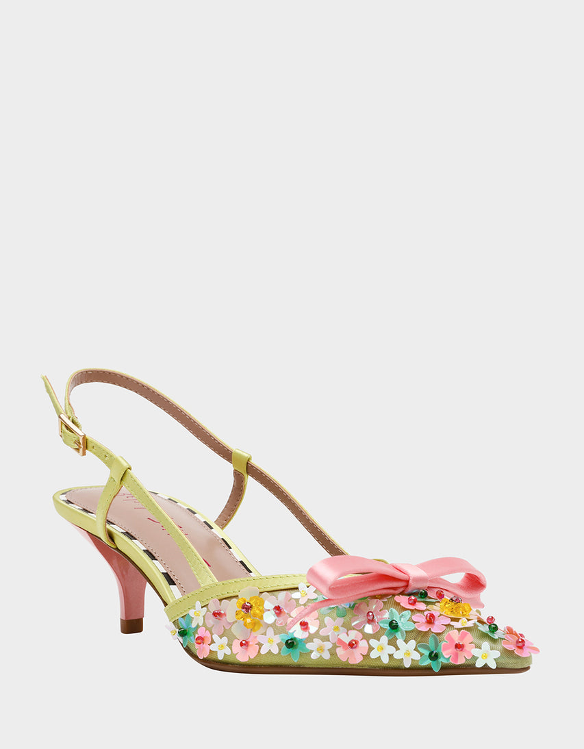 SADYY LIME MULTI - SHOES - Betsey Johnson