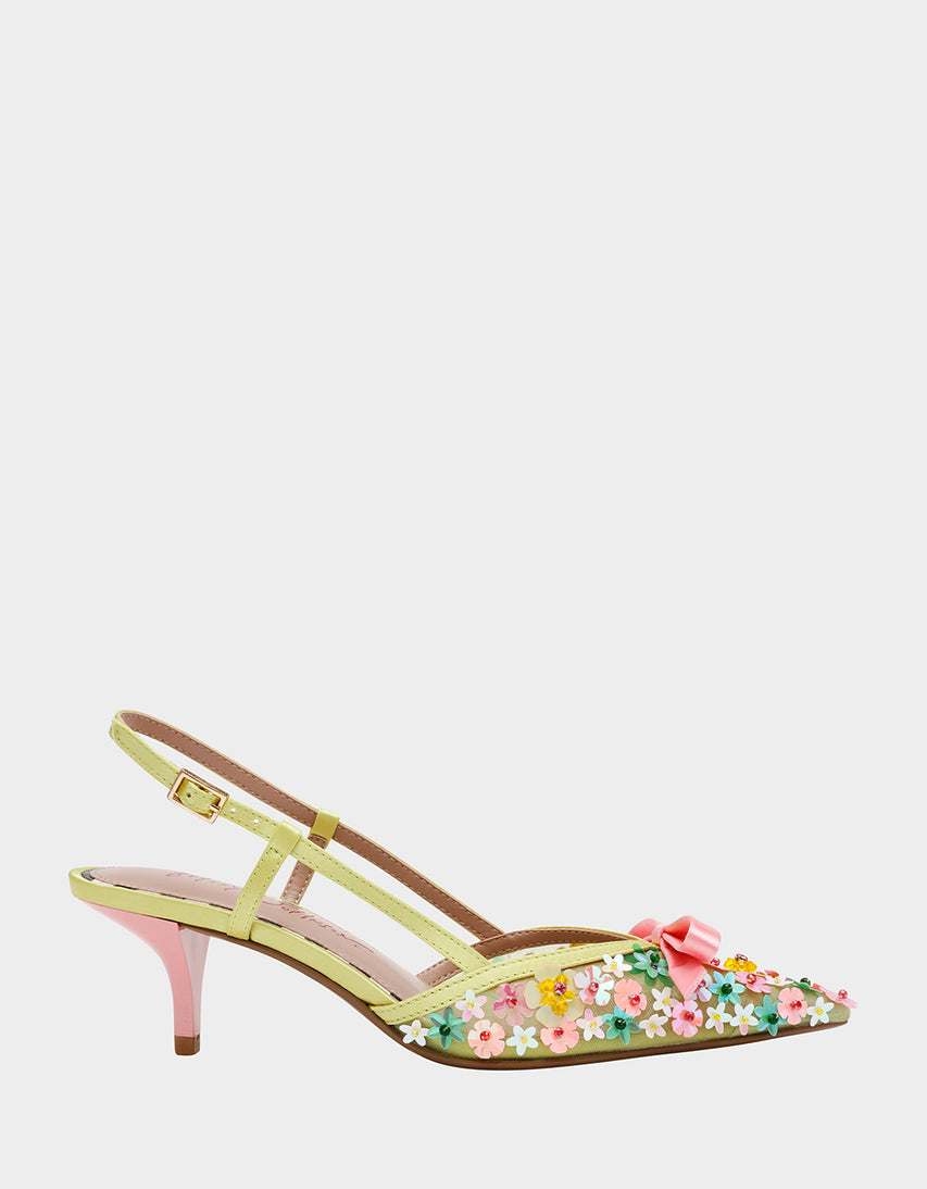 SADYY LIME MULTI - SHOES - Betsey Johnson