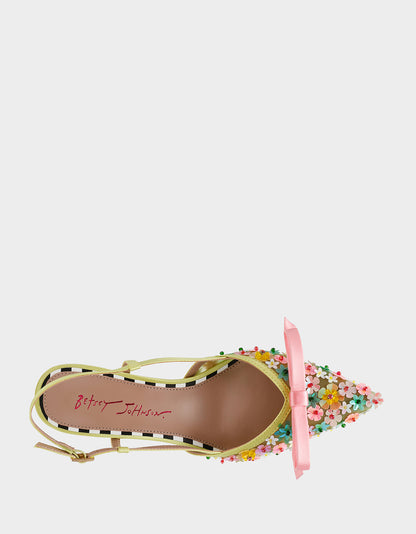 SADYY LIME MULTI - SHOES - Betsey Johnson