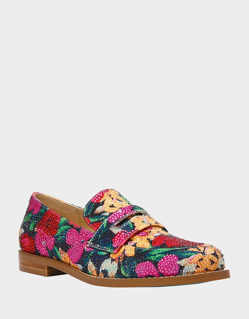 ARON BLACK FLORAL