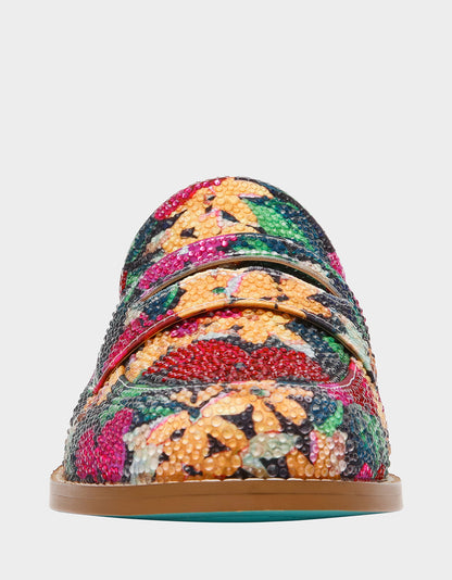 ARON BLACK FLORAL