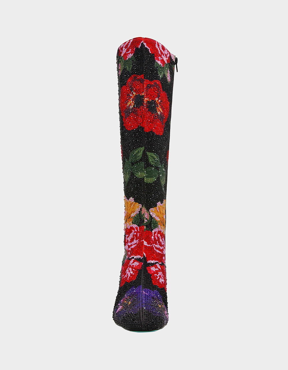 AVON BLACK FLOWER MULTI - SHOES - Betsey Johnson - view 5