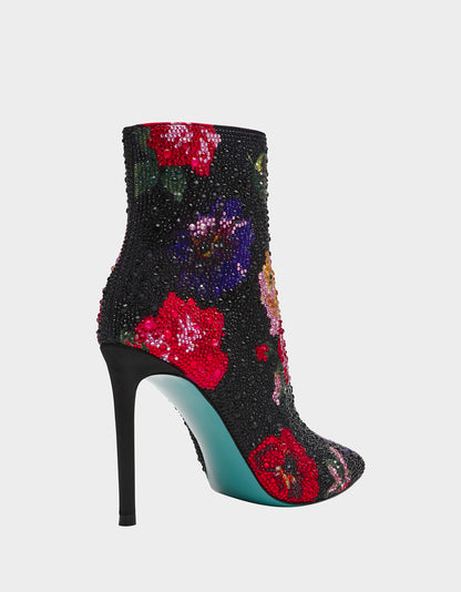 BELLE BLACK FLOWER MULTI - SHOES - Betsey Johnson