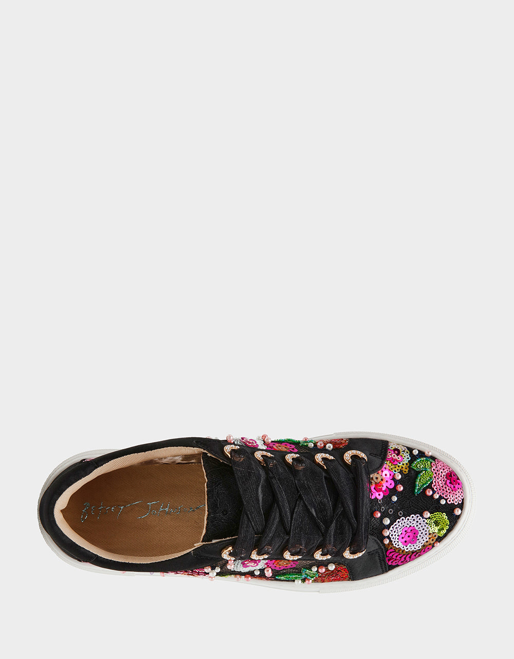 BONNY BLACK FLORAL - SHOES - Betsey Johnson - view 6