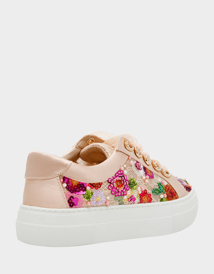 BONNY NUDE FLORAL - SHOES - Betsey Johnson