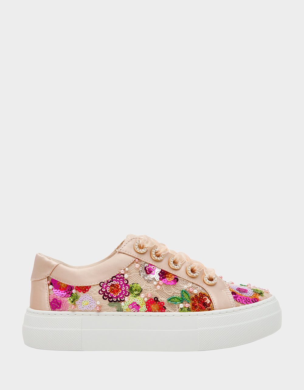 BONNY NUDE FLORAL - SHOES - Betsey Johnson