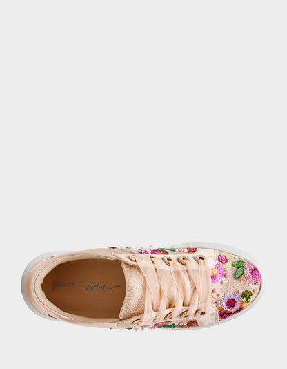 BONNY NUDE FLORAL - SHOES - Betsey Johnson