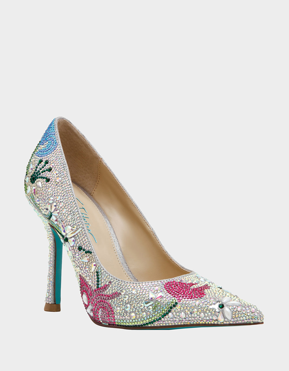 BRICE RHINESTONE FLORAL - SHOES - Betsey Johnson - view 2