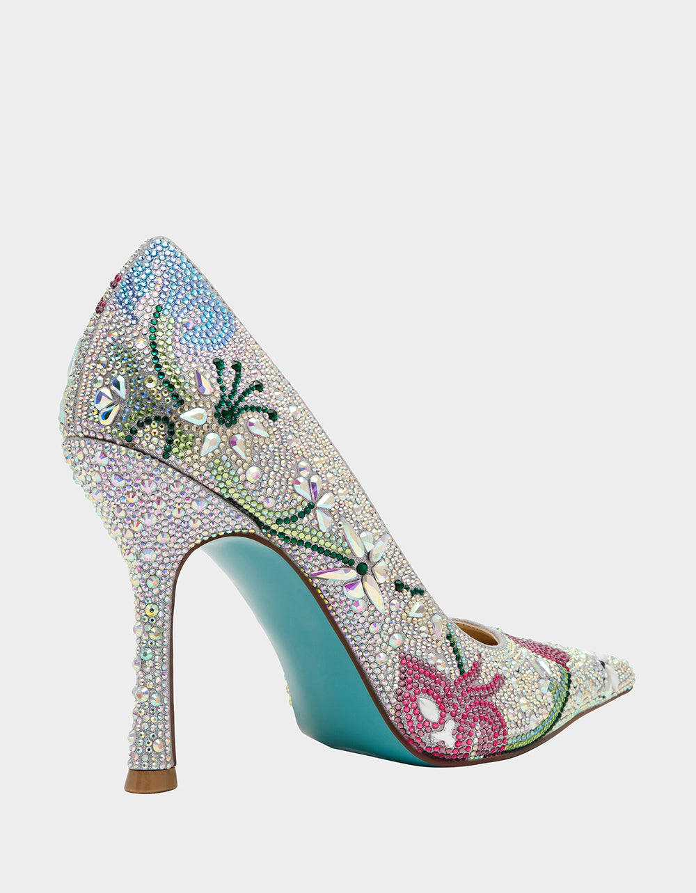 BRICE RHINESTONE FLORAL - SHOES - Betsey Johnson - view 4