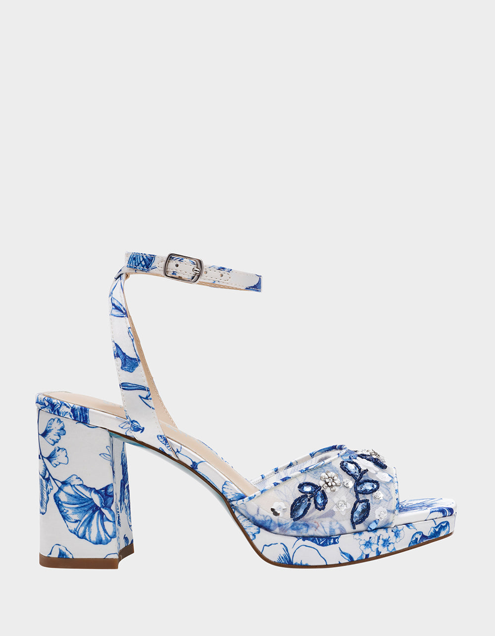 BRODY WHITE/BLUE FLORAL