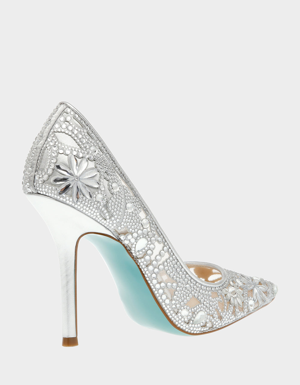 Betsey Johnson Chic Rhinestone Stiletto Pumps