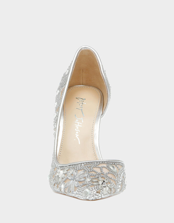 511-Glitter Adult Shoes Silver - Size 8 - Walmart.com