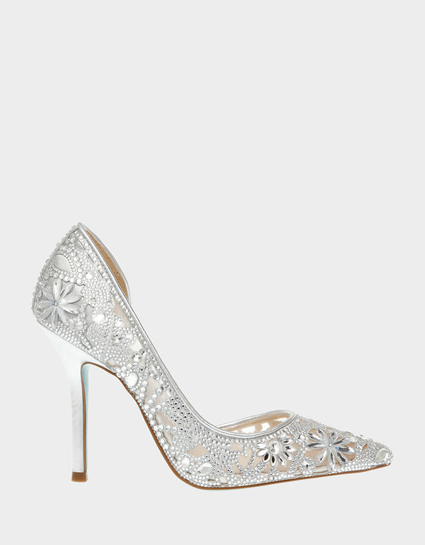 Silver Bling Sweet Wedding Shoes – greatexpectation