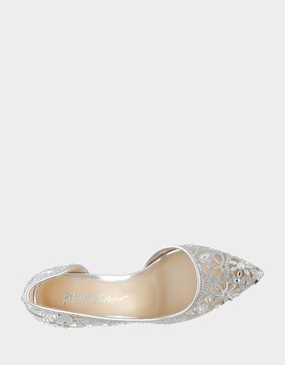 CHIC SILVER - SHOES - Betsey Johnson