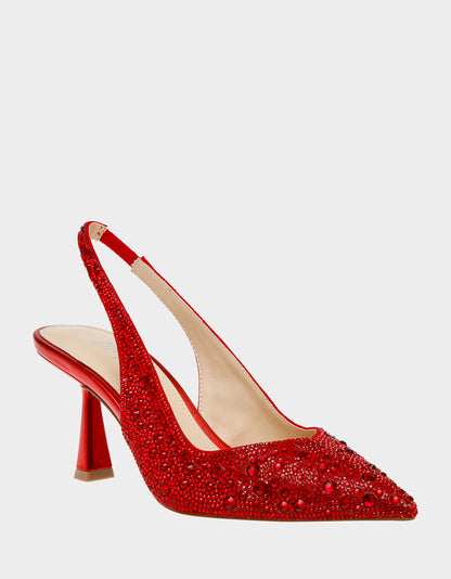 CLARK RED - SHOES - Betsey Johnson