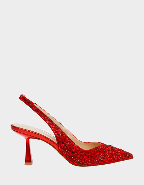 CLARK RED - SHOES - Betsey Johnson