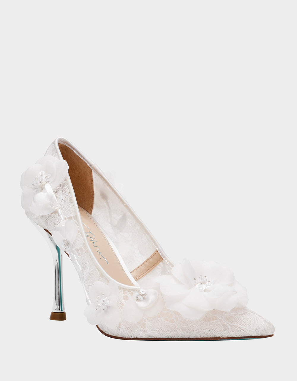 Betsey Johnson Women's Darcy Pump - White - Pumps - 9 Betsey Johnson Women's Darcy Pump - White - Pumps - 9