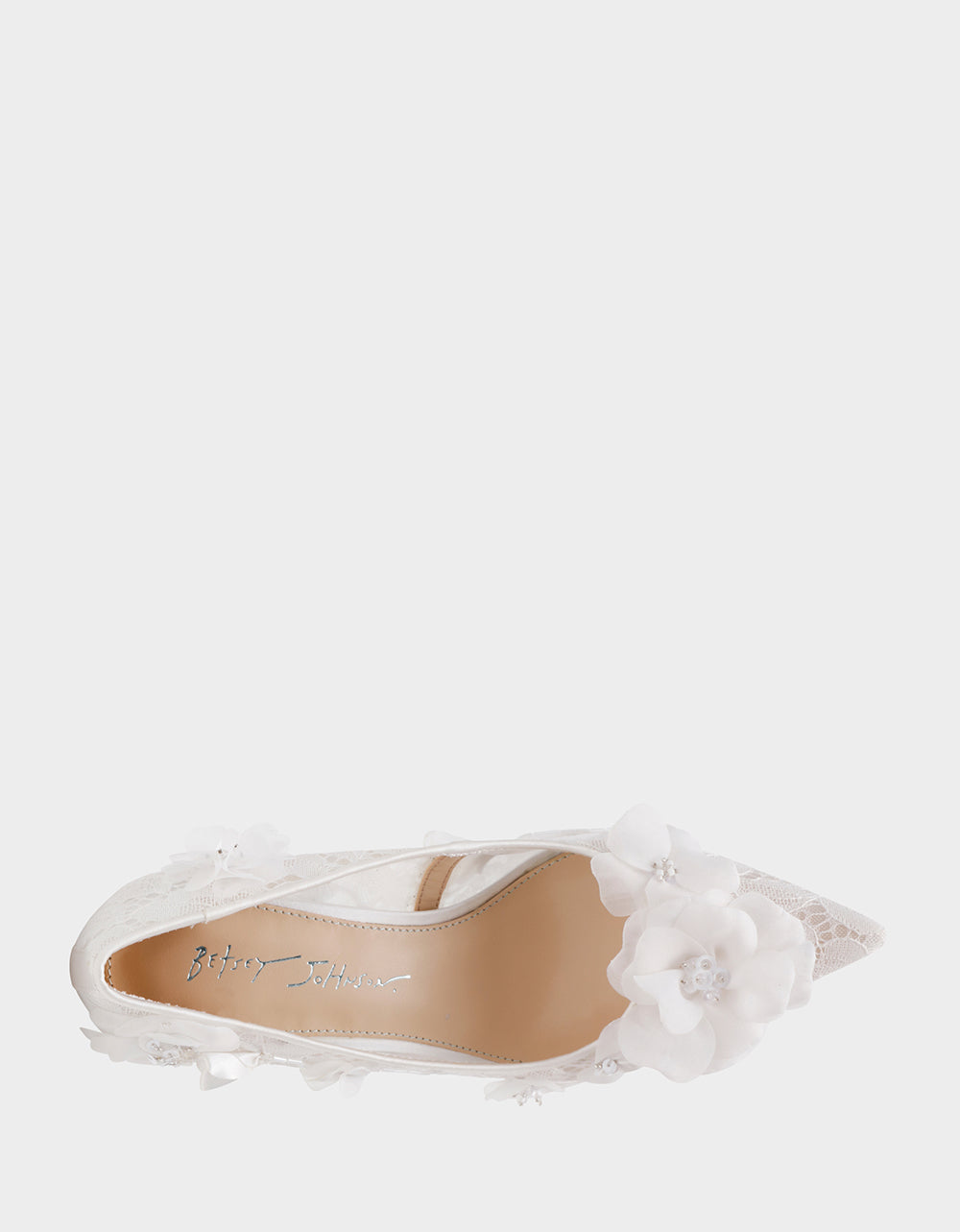 Betsey Johnson Women's Darcy Pump - White - Pumps - 9 Betsey Johnson Women's Darcy Pump - White - Pumps - 9