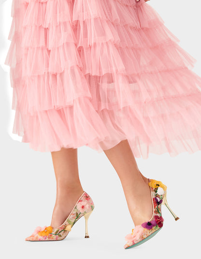 DARCY NUDE MULTI - SHOES - Betsey Johnson