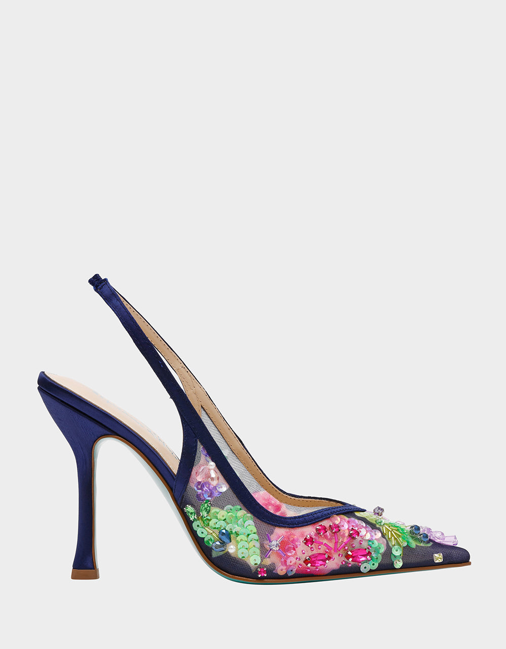 EDDIE NAVY MULTI - SHOES - Betsey Johnson
