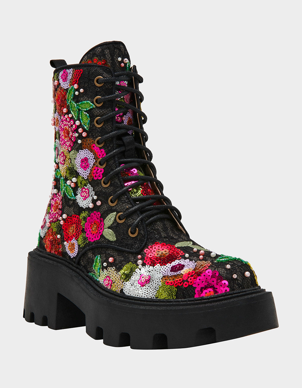 GREDA BLACK FLORAL - SHOES - Betsey Johnson - view 2