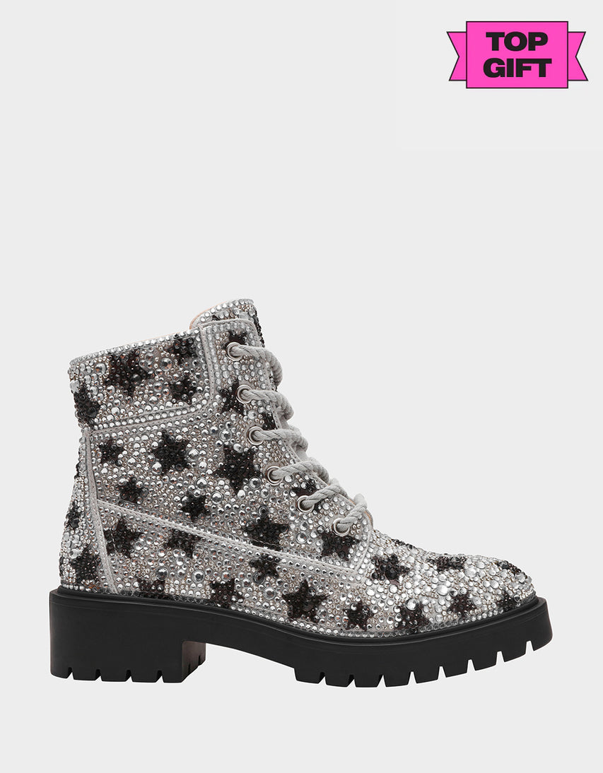 HUDSN BLACK STAR - SHOES - Betsey Johnson