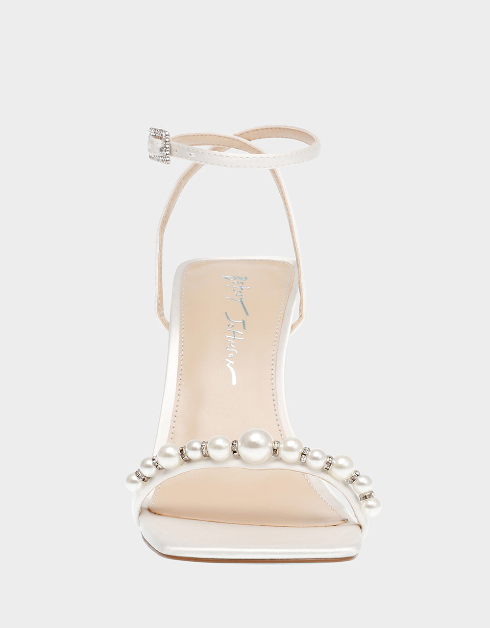 Betsey good Johnson pearl heels (8) - SB Beth ivory