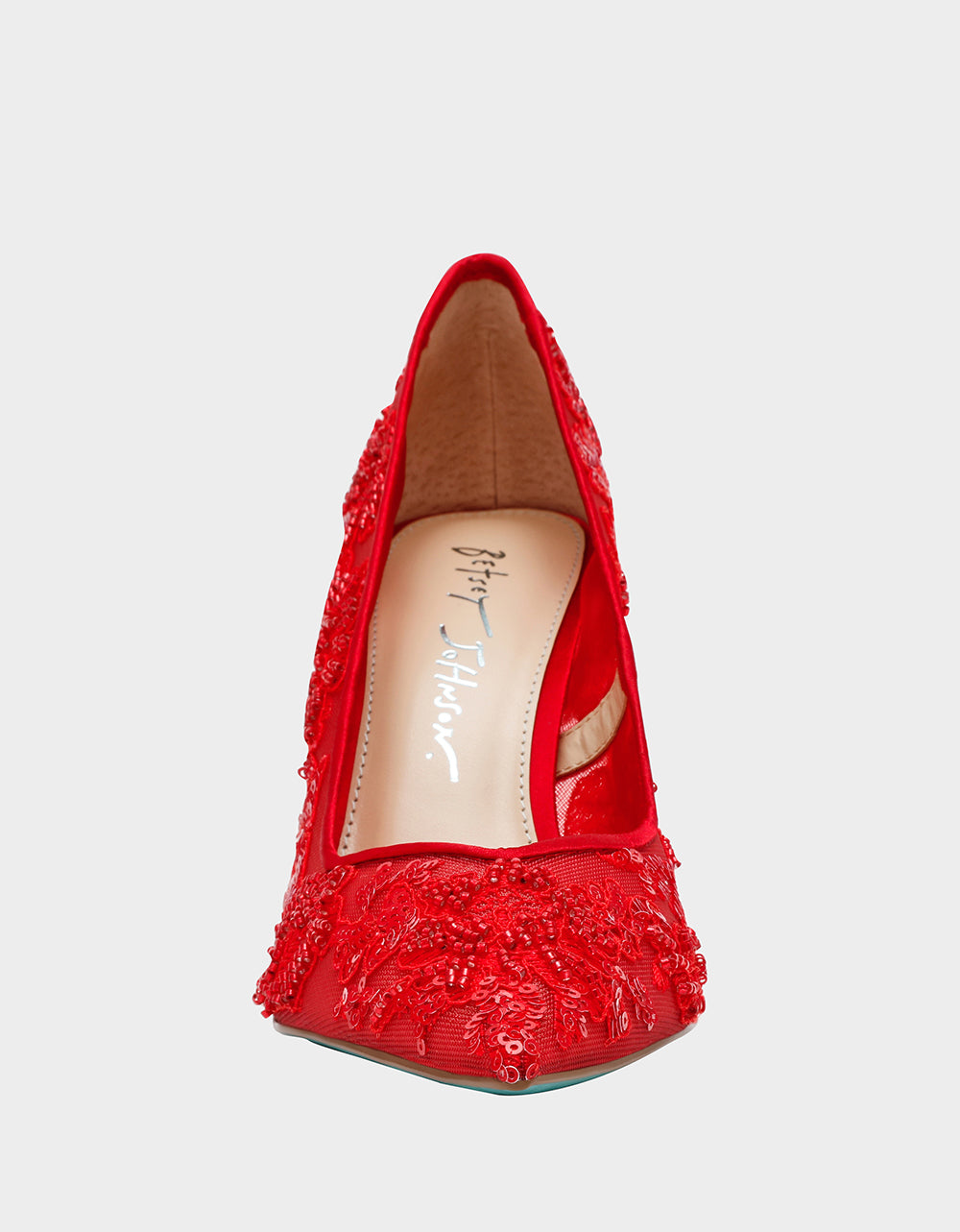 Women's Jenii Heels in Red | Size 8.5 | Betsey Johnson Women's Jenii Heels in Red | Size 8.5 | Betsey Johnson