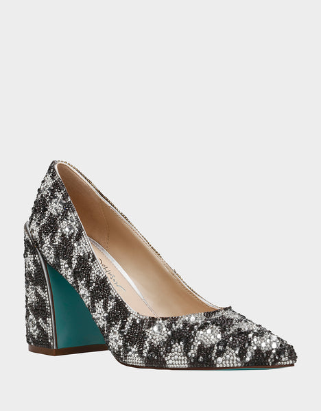 JODY HOUNDSTOOTH - SHOES - Betsey Johnson