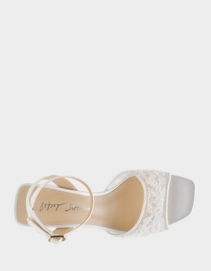 JUNIE IVORY - SHOES - Betsey Johnson