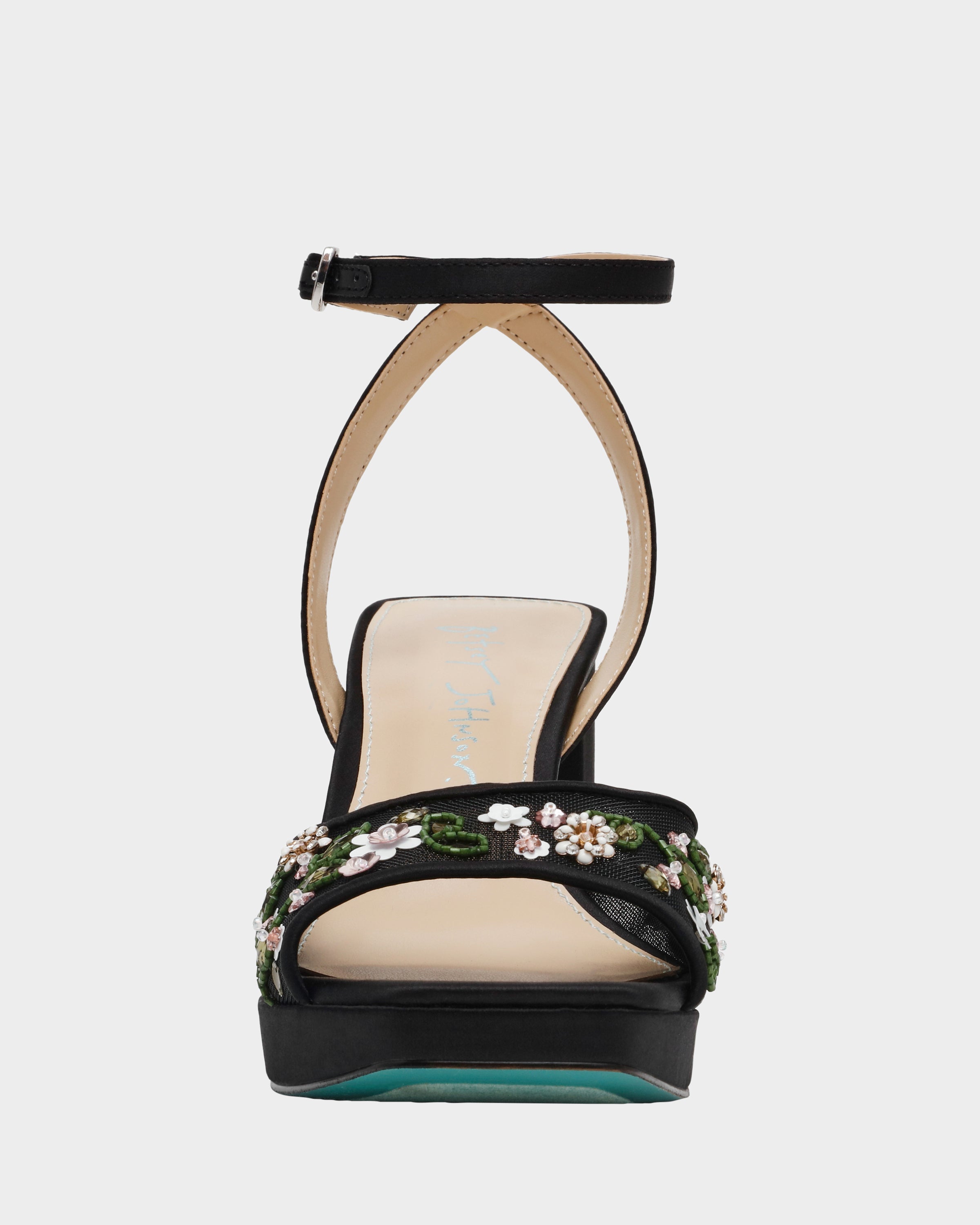 Betsey Johnson Women's Kirra Sandal - Black - Sandal heels - 9.5 Betsey Johnson Women's Kirra Sandal - Black - Sandal heels - 9.5