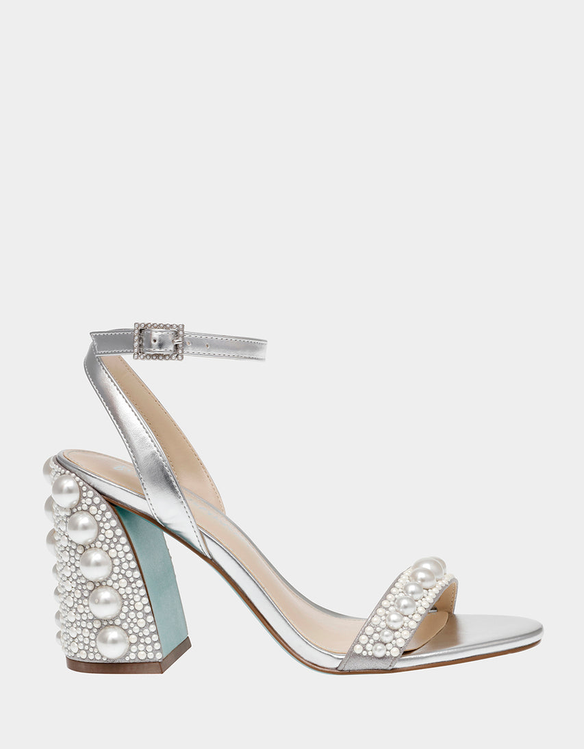 LEXI SILVER - SHOES - Betsey Johnson