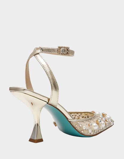 LIVV LIGHT GOLD - SHOES - Betsey Johnson