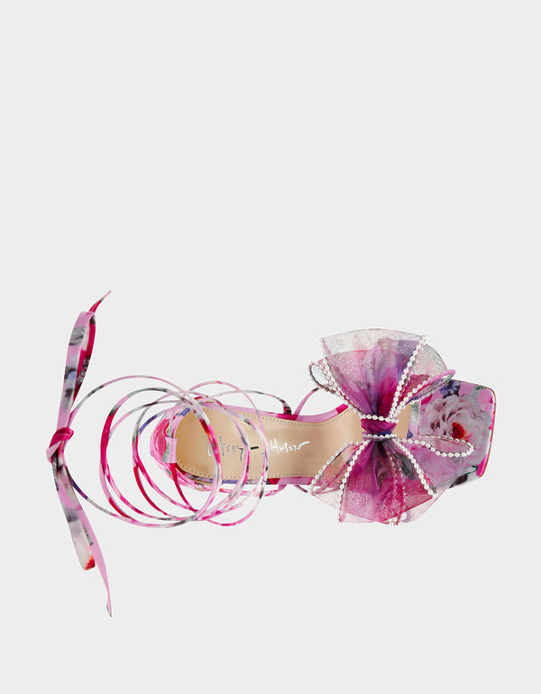 MAY PINK FLORAL - SHOES - Betsey Johnson
