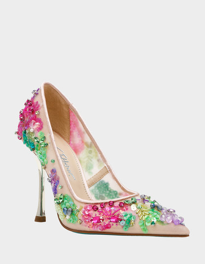 NETTA NUDE MULTI - SHOES - Betsey Johnson