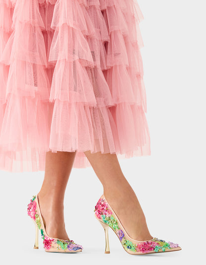 NETTA NUDE MULTI - SHOES - Betsey Johnson