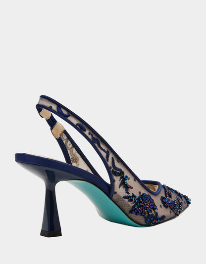 NIKKI NAVY - SHOES - Betsey Johnson