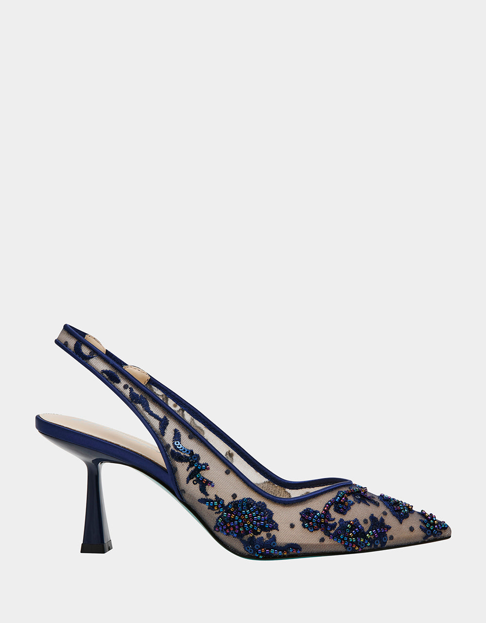 Betsey Johnson Nikki 7.5 Navy