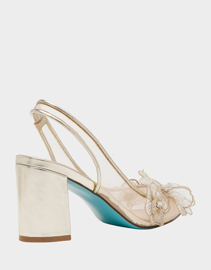 PETRA GOLD - SHOES - Betsey Johnson