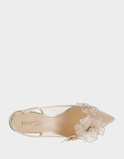 PETRA GOLD - SHOES - Betsey Johnson