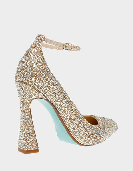 RAMSY GOLD - SHOES - Betsey Johnson