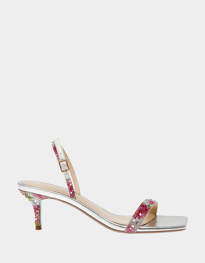 REBEL RHINESTONE FLORAL - SHOES - Betsey Johnson