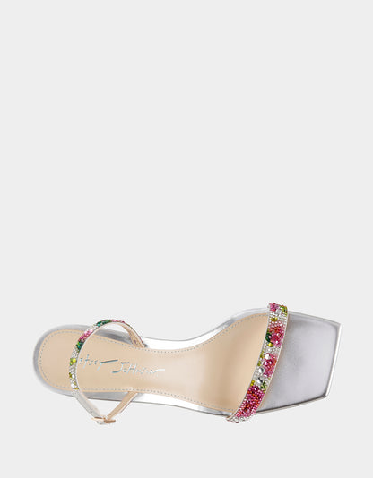 REBEL RHINESTONE FLORAL - SHOES - Betsey Johnson