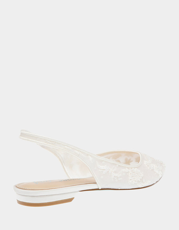 Betsey johnson slingback store flats