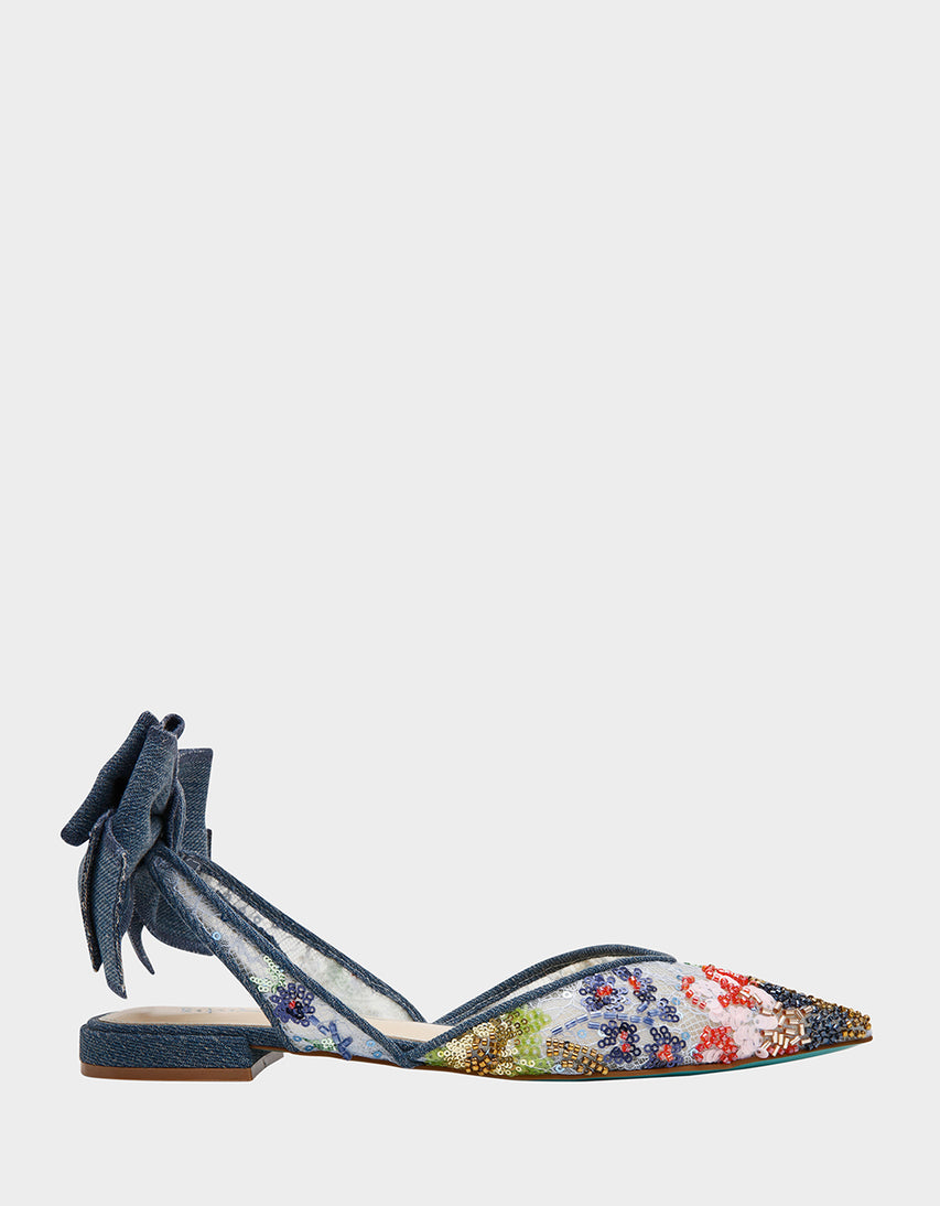 ROREY DENIM - SHOES - Betsey Johnson