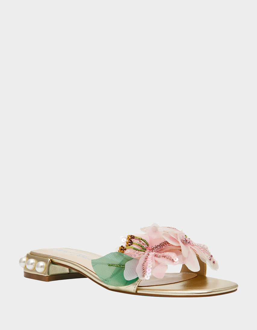 ROSIA LIGHT GOLD - SHOES - Betsey Johnson