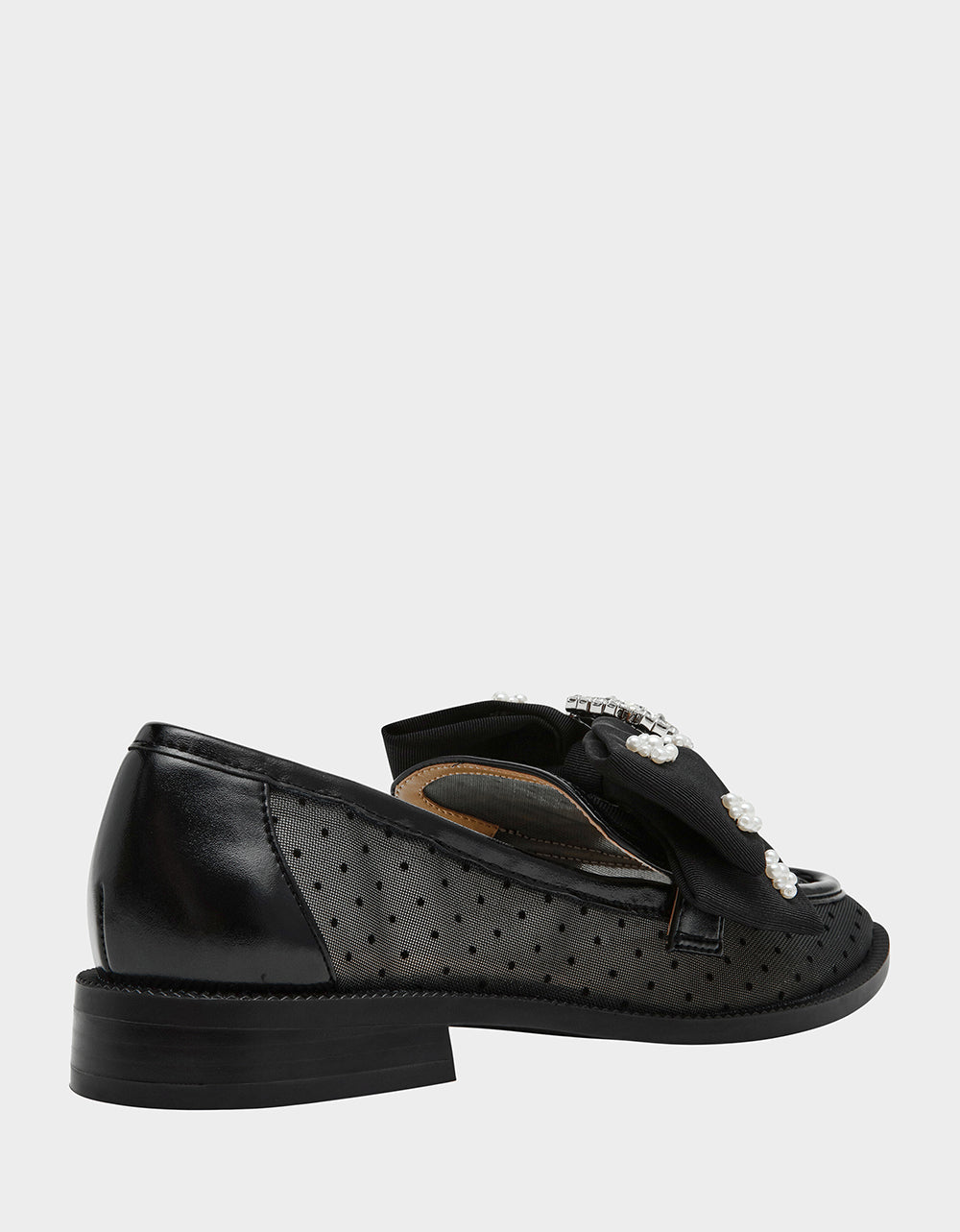 Betsey Johnson Women's Seth Bow Loafers - Black