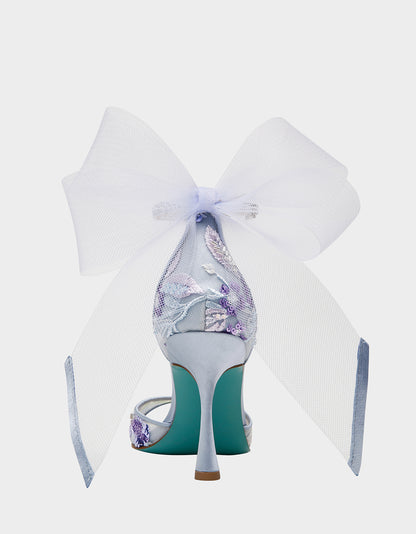 SHAWN LIGHT BLUE MULTI - SHOES - Betsey Johnson