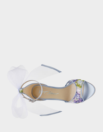 SHAWN LIGHT BLUE MULTI - SHOES - Betsey Johnson
