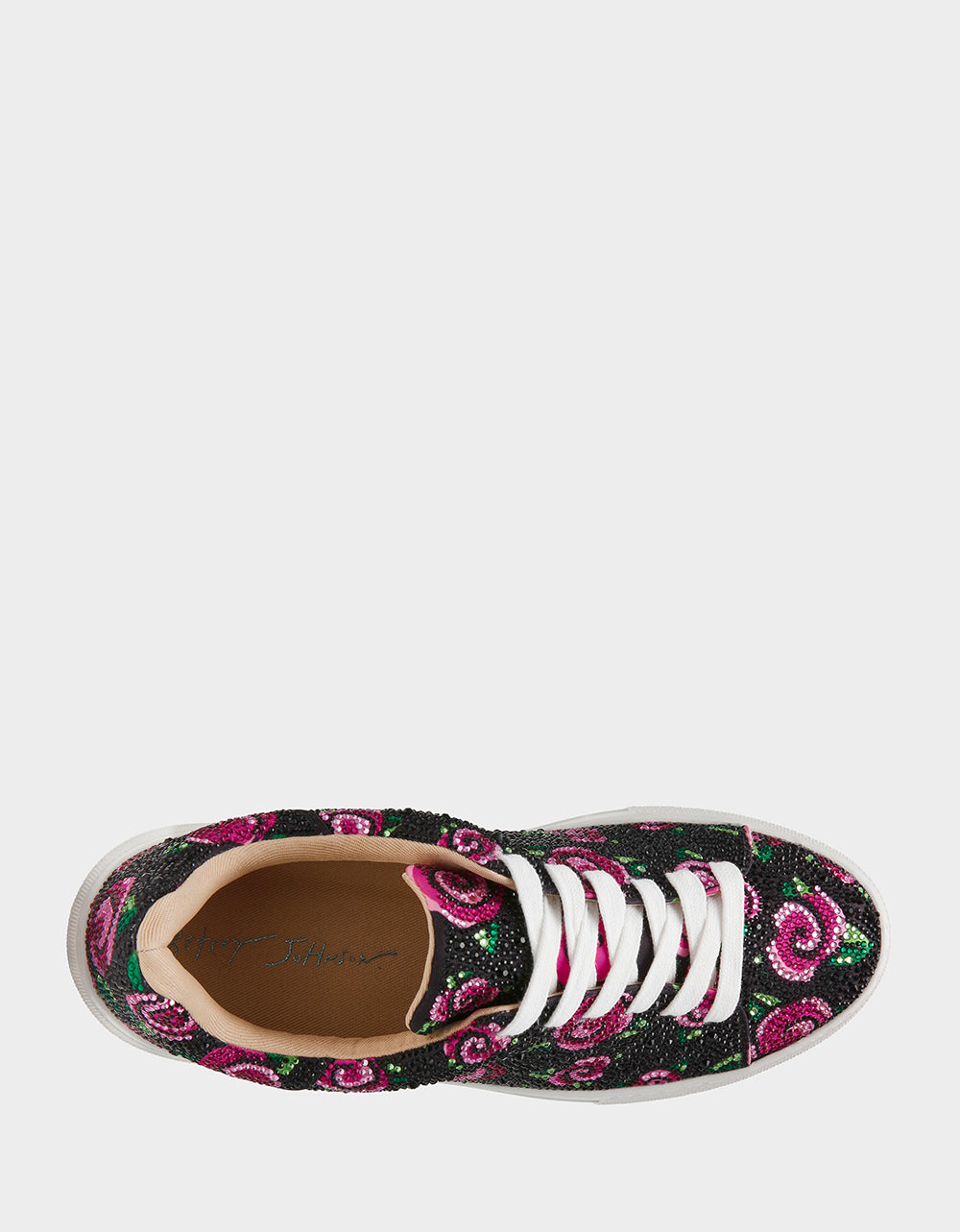 SIDNY BLACK ROSE - SHOES - Betsey Johnson